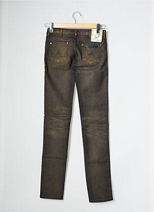 Jeans coupe slim taille basse taille basse noir WRANGLER femme