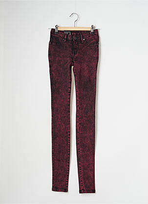 Jeans skinny taille normale taille normale rose DR DENIM femme