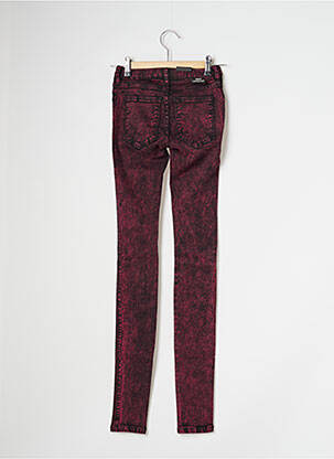 Jeans skinny taille normale taille normale rose DR DENIM femme
