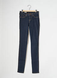 Jeans skinny tissage brut taille basse bleu DR DENIM femme