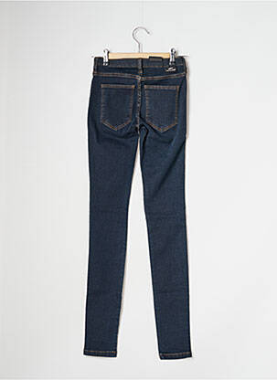 Jeans skinny tissage brut taille basse bleu DR DENIM femme