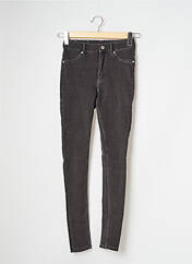 Jeans skinny gris CHEAP MONDAY pour femme seconde vue