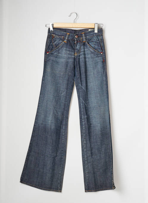 Jean coupe flare stretch taille basse bleu LOIS femme