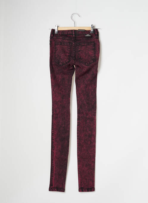 Jeans skinny taille normale taille normale rose DR DENIM femme