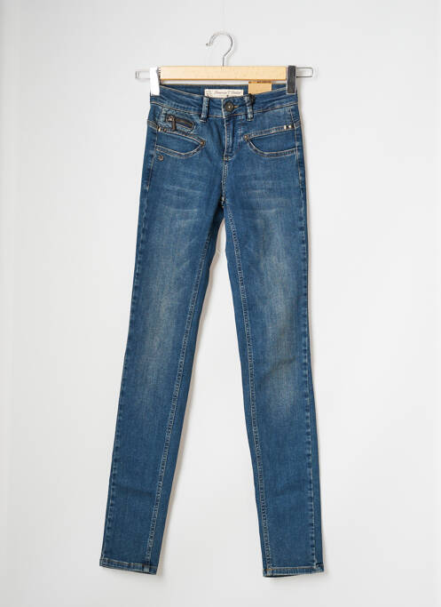 Jeans coupe slim bleu FREEMAN T.PORTER pour femme