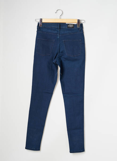 Jeans skinny bleu CHEAP MONDAY pour femme