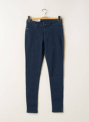 Jeans skinny tissage brut taille normale bleu CHEAP MONDAY femme