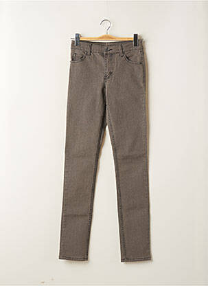 Jeans skinny taille haute taille haute gris CHEAP MONDAY femme
