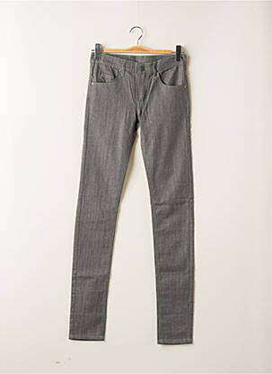 Jeans skinny poches gris CHEAP MONDAY femme