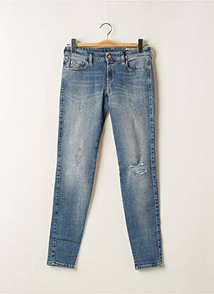 Jeans coupe slim poches bleu DIESEL femme