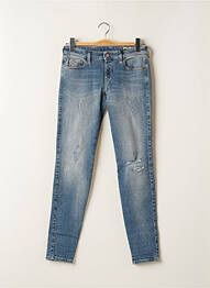 Jeans coupe slim poches bleu DIESEL femme