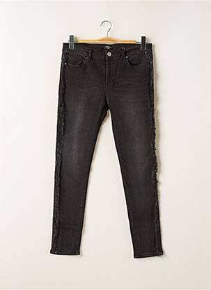 Jeans coupe slim stretch taille normale noir HEARTLESS JEANS femme