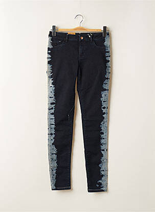 Jeans coupe slim poches bleu MAISON SCOTCH femme