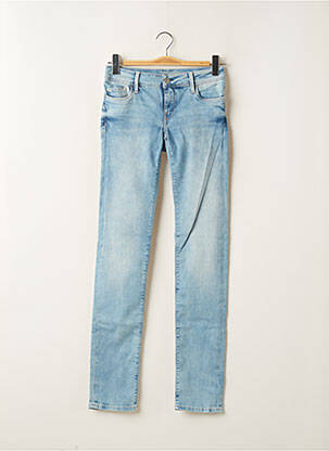 Jeans coupe slim poches bleu TEDDY SMITH femme