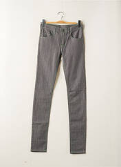 Jeans skinny gris CHEAP MONDAY pour femme seconde vue