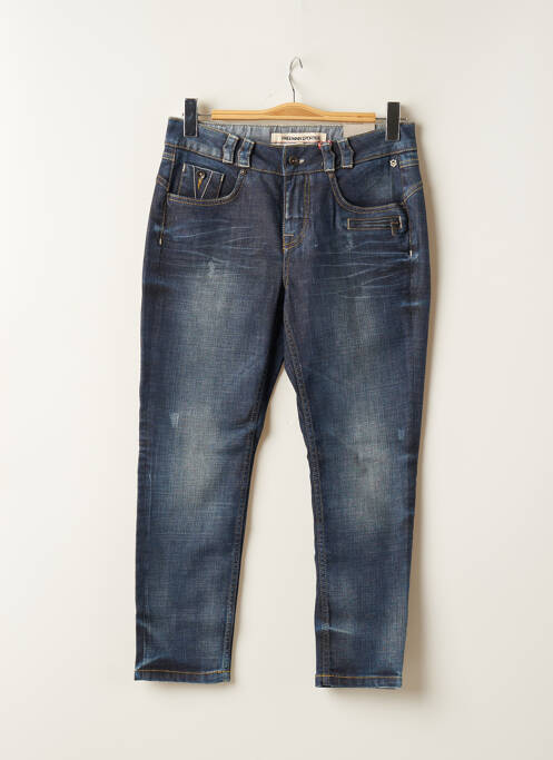 Jeans coupe slim poches bleu FREEMAN T.PORTER femme