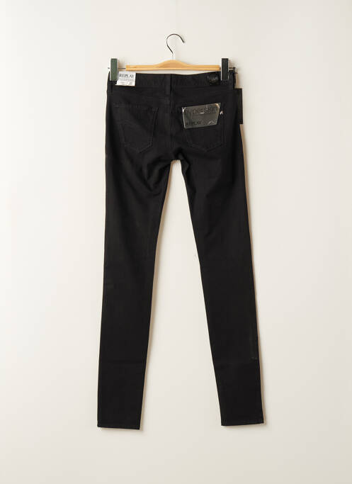 Pantalon slim poches noir REPLAY femme