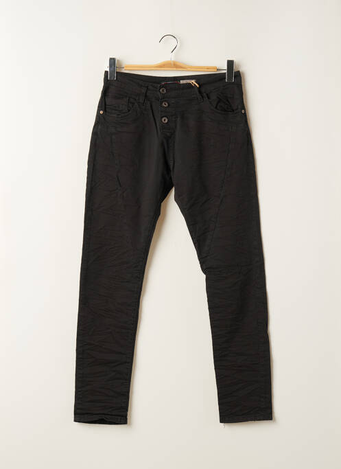 Pantalon 7/8 noir PLEASE pour femme