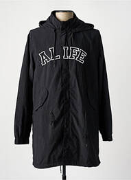 Parka finition intérieure doublée a capuche noir ALIFE homme