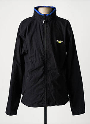 Coupe-vent poches sans capuche noir TEALER homme