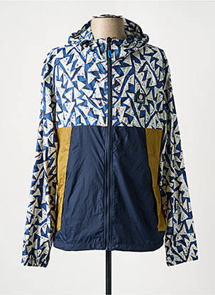Coupe-vent poches a capuche bleu ELEMENT homme