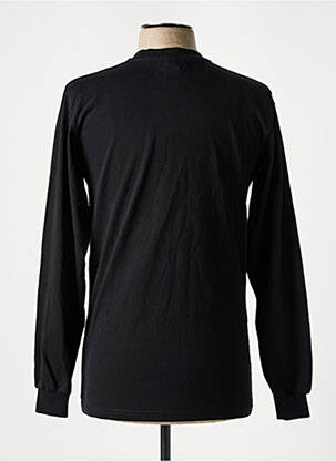 T-shirt coupe cintrée manches longues noir NORTH HILL homme