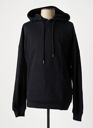 Sweat-shirt à capuche noir TEALER pour homme