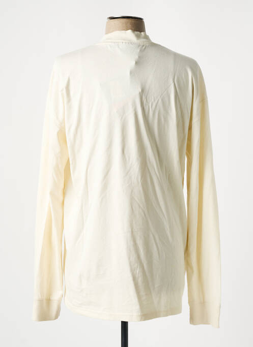 T-shirt coupe cintrée manches longues beige LAZY OAF homme
