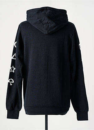 Sweat-shirt à capuche sérigraphie floquée manches longues bleu CITADIUM homme