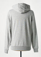 Sweat-shirt à capuche gris NEW ERA pour homme seconde vue