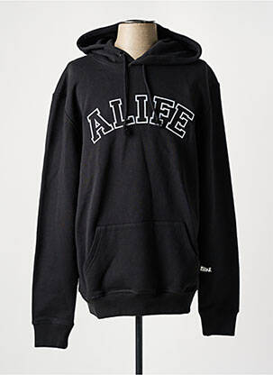 Sweat-shirt à capuche noir ALIFE pour homme