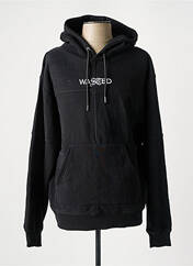 Sweat-shirt à capuche noir WASTED PARIS pour homme seconde vue