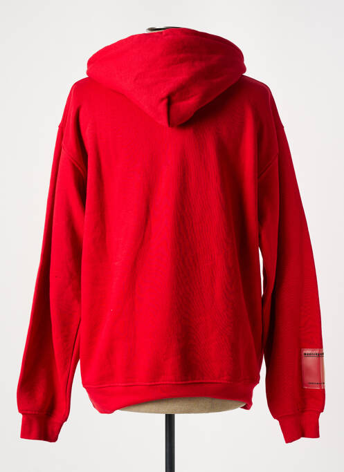 Sweat-shirt à capuche rouge WASTED PARIS pour homme