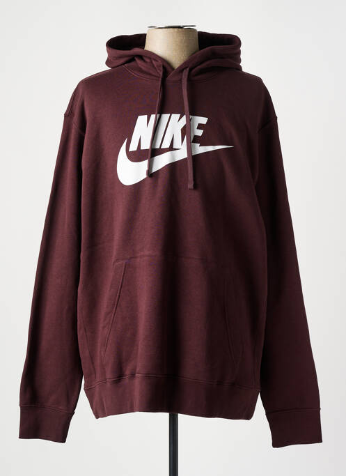 Sweat-shirt à capuche violet NIKE pour homme