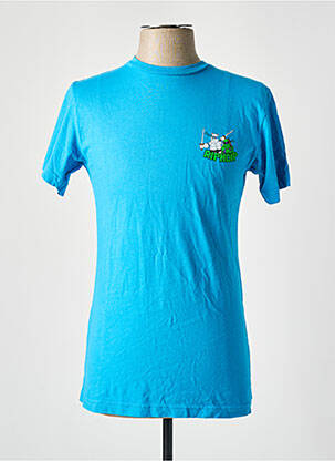 T-shirt coupe cintrée manches courtes bleu RIPNDIP homme