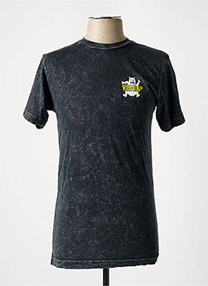 T-shirt coupe cintrée manches courtes gris RIPNDIP homme