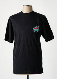 T-shirt coupe droite manches courtes noir WASTED PARIS homme