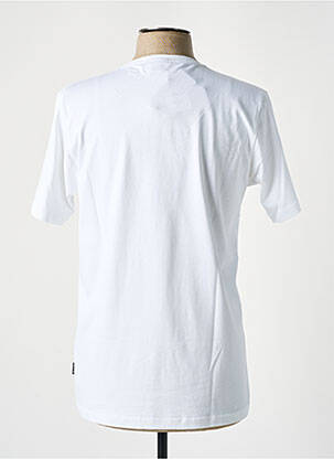 T-shirt coupe droite manches courtes blanc TEALER homme