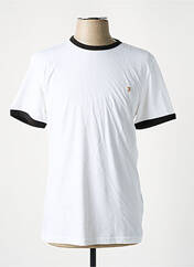 T-shirt blanc FARAH pour homme seconde vue