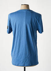 T-shirt bleu ECOALF pour homme seconde vue