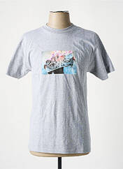 T-shirt gris OBEY pour homme seconde vue