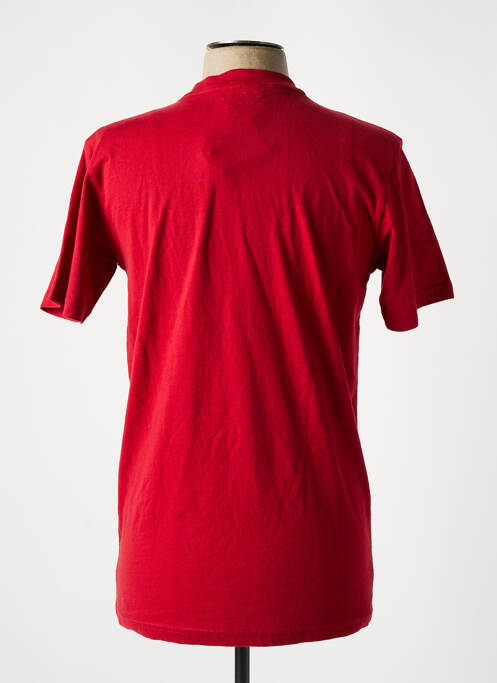 T-shirt coupe droite manches courtes rouge CHINATOWN MARKET homme