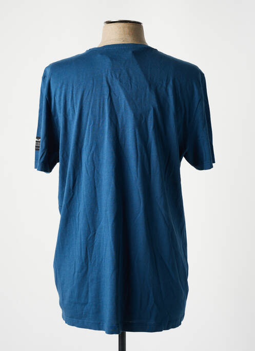 T-shirt bleu ECOALF pour homme