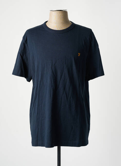 T-shirt bleu FARAH pour homme