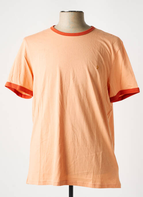 T-shirt orange FARAH pour homme