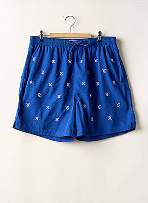 Short de bain bleu DAILY PAPER pour homme