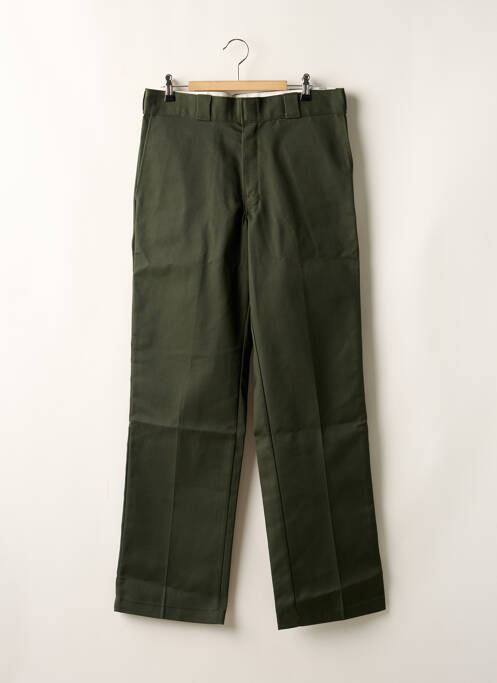 Pantalon droit vert DICKIES pour homme