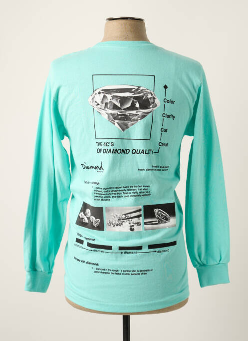 T-shirt vert DIAMOND pour homme