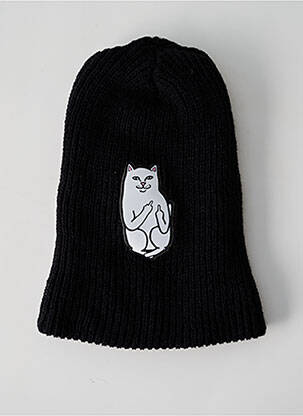 Bonnet maille grosse maille noir RIPNDIP homme