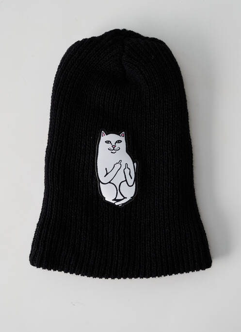 Bonnet maille grosse maille noir RIPNDIP homme